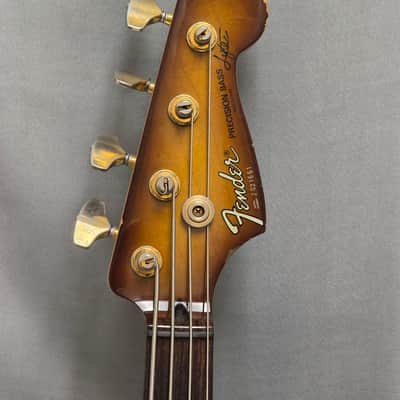 Fender Contemporary Precision Bass Lyte MIJ 1989 - 1994 - Violin Burst image 4