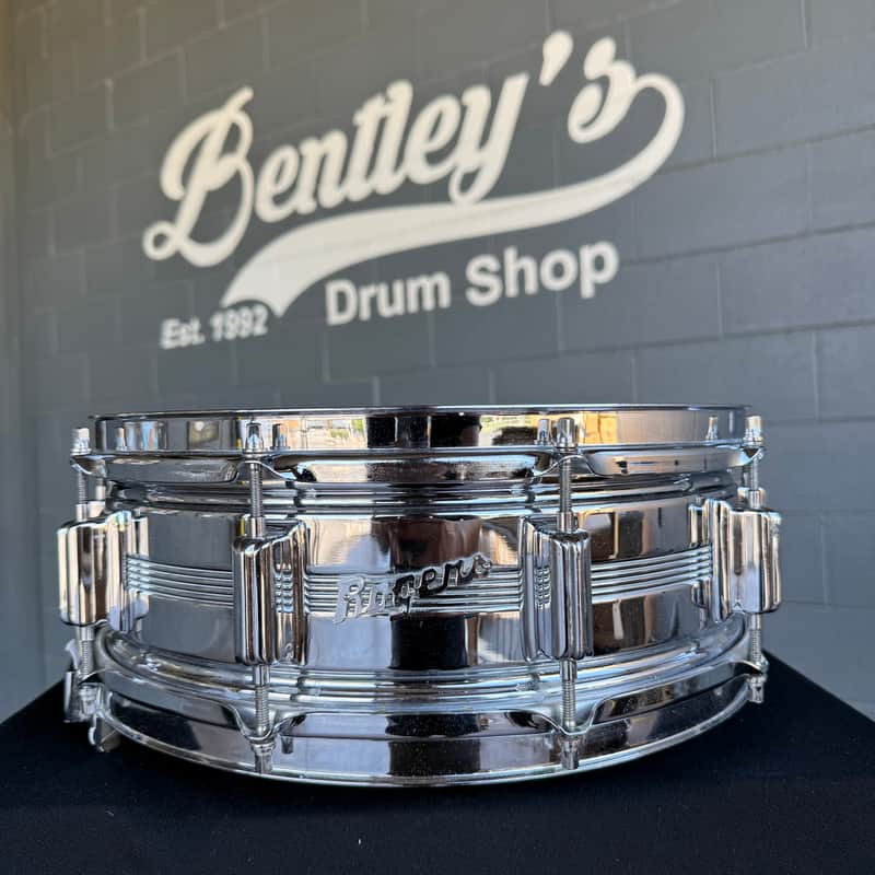 Rogers 5x14" Dyna-Sonic COB Chrome-over-Brass Snare Drum (Rm4) image 1