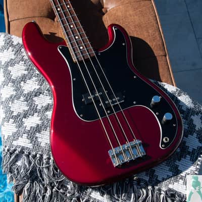 2005 Fender PB-62 Precision Bass Reissue MIJ - Old Candy Red - Pro Set Up w Perfect Frets/Action/Intonation! image 2