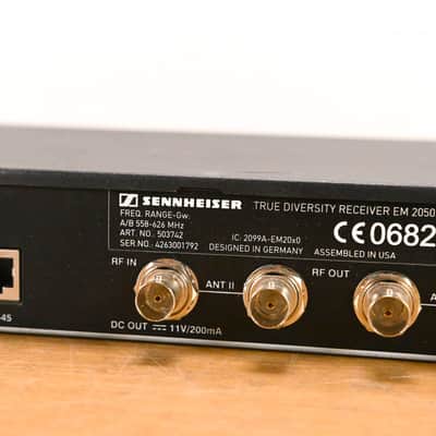 Sennheiser EM 2050 Wireless Receiver w/ Handheld - 558-626MHz NO CAPSULE CG01YT0 image 10