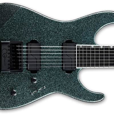 ESP E-II M-II 7B Baritone EverTune - Granite Sparkle image 1