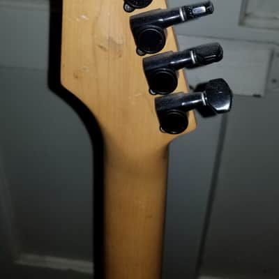 Unbranded DORK Super Strat mid 80s - Black image 6