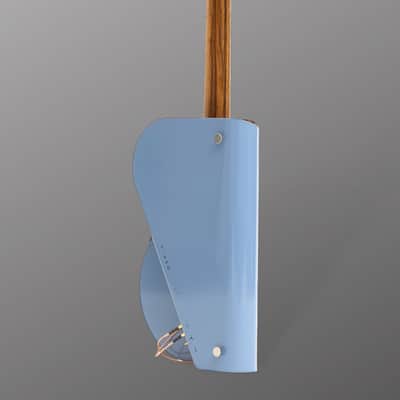 Verso Orbit Baritone 2024. - Dove Blue / Walnut - Sheet Metal Body w/ freely adjustable Magnetic Pickups SC1 Neck & HB2 Bridge - NEW. (Authorized Dealer) image 11