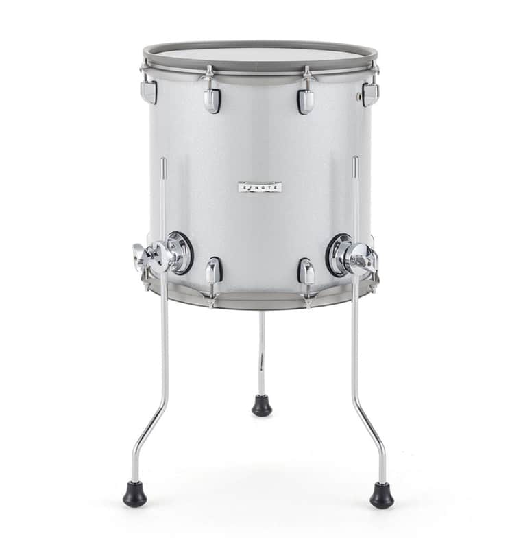 EFNOTE 13” Floor Tom Drum White Sparkle EFD-T1313-WS image 1