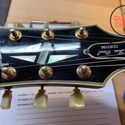 2006 Gibson Custom Shop SG Custom – 3-Pickup Black Beauty, Ebony Board, w/ OHSC & COA image 19