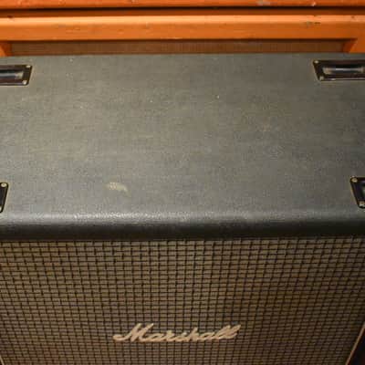 Vintage 1971 Marshall JMP Super Bass Stack Straight Slant Cab w/ Original Covers image 17