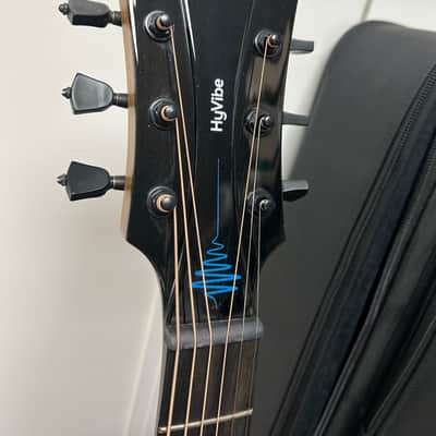 Lag Tramontane Hyvibe THV20DCE Acoustic Guitar w/Electronics - Natural image 5