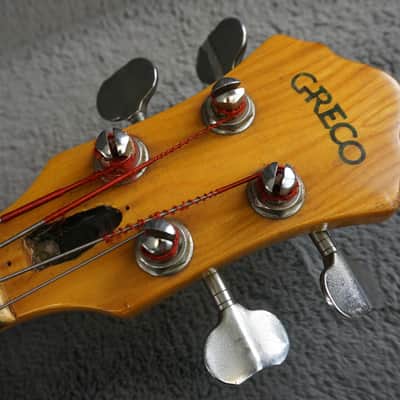 Greco GOB-900 Bass Made in Japan Natural Ash Neck-Through Bass image 8