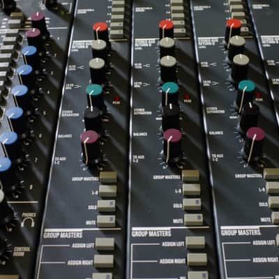 Alesis X2 24ch (24x8x2) analog console in Great condition! Includes wheeled case! image 6