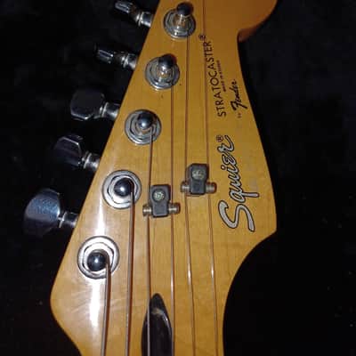 Squier  Stratocaster  1987 Korea by Young Chan - Lake placid blue image 3