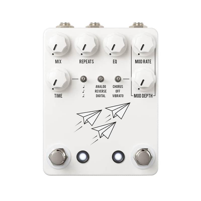 JHS Flight Delay Pedal - White image 1
