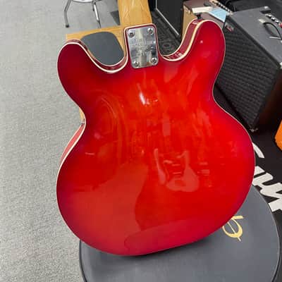 Epiphone 5102TE 1970-71 Semi-Hollow Electric Guitar - Redburst image 16