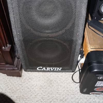 Carvin V212 2x12" Vertical Speaker Cabinet With Speakers Unknown Dark Gray image 1