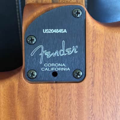 Fender American Acoustasonic Stratocaster 2020 - Black image 8