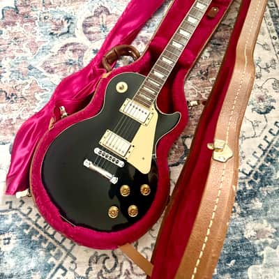 2001 Gibson Les Paul Standard "EBONY BLACK" + SD '59 PICKUPS + OHSC image 9