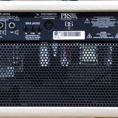 PRS DGT 15 Vintage-Voiced 15-Watt All-Tube Single Channel Guitar Amplifier Head image 8