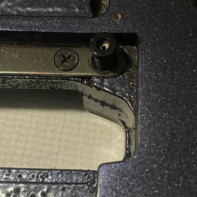2004 Indonesian Ibanez RG220B Navy Metallic Basswood Guitar Body Floyd Ready image 6
