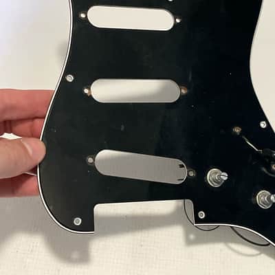 1980's Charvel Jackson Model 1A Stratocaster Guitar Semi Loaded SSS Pickguard 8 Screw 3 Ply image 4