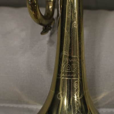 A York Bb Trumpet Model Custom 1942 in a Hard Case & Real Nice   # 1 T image 10