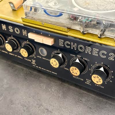 Binson Echorec 2 T7E Vintage Tube Delay Echo Gold image 5
