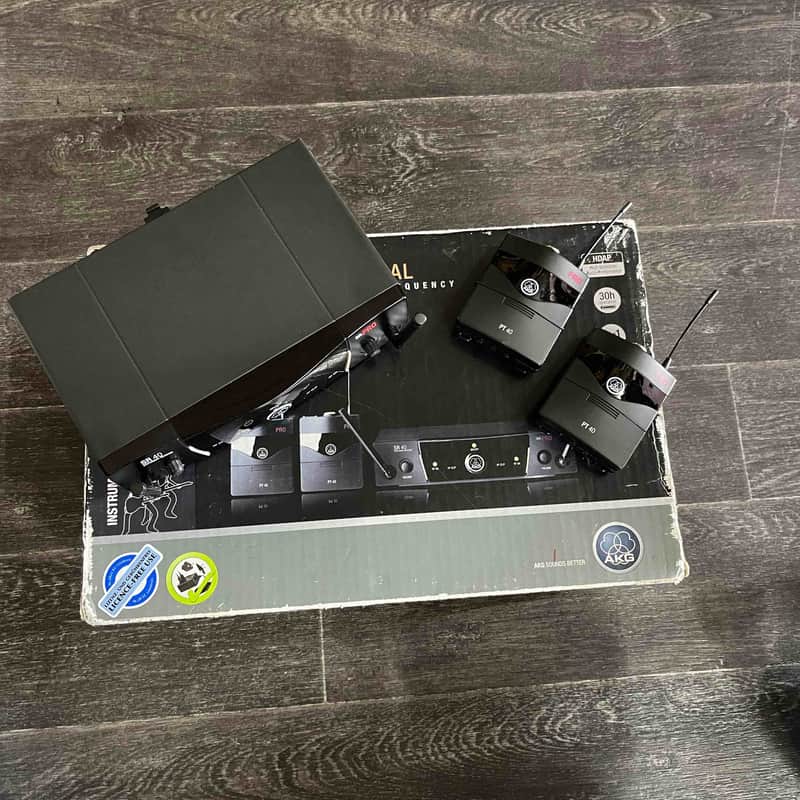 AKG Émetteur Récepteur HF WMS 40 Pro Dual image 1