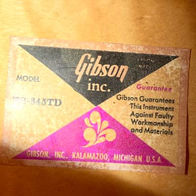 Gibson ES-345TDSV Stereo 1970 - 1982 - Sunburst image 25
