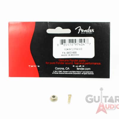 Genuine Fender Road Worn/Relic Aged Tele/Telecaster String Tree Guide Retainer