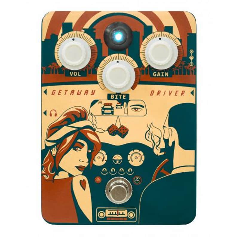 Orange Getaway Driver Amp-In-A-Box Electric Guitar Effects Pedal image 1