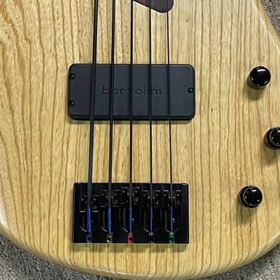 Warmoth 5 string fretless Gecko bass 2021 image 3