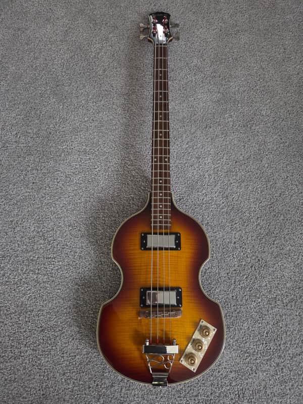 Epiphone Viola Bass with Okume Fretboard 2021 - Present - Vintage Sunburst image 1