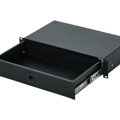 Gator Cases GRW-DRWSH2 Shallow 2U Rack Drawer, 9.5" Deep - Open Box image 3