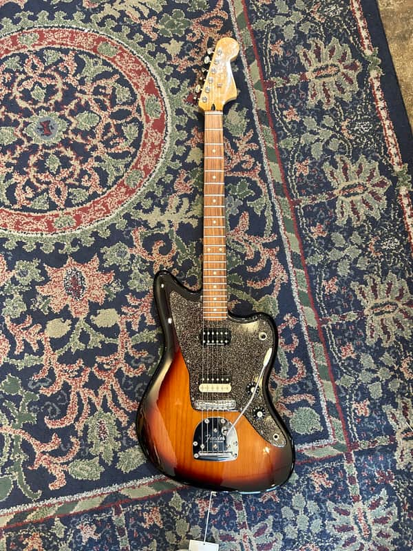 Modded Fender Pau Ferro Player Jazzmaster 2018 - Sunburst image 1