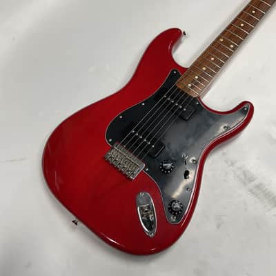 Fender Noventa Stratocaster 2021 Crimson Red Transparent image 1