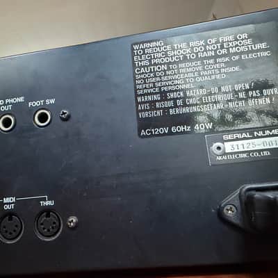 Immaculate AKAI S1000 MIDI Stereo Digital Sampler w 32MB RAM Maxed, Factory Level 4M Mod, New PSU, ZuluSCSI 2026 USB-C, 20x16GB SD cards, Analog & Digital synth/drum libraries, Original Box, English & Japanese Manuals - (1989) image 21