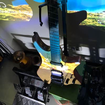 Impossible@guitar™ בְּצַלְאֵhל™ Drop Top Natural Flame + GhostFire Bullet 3.0 padded Super Thick GigBag - Safe Shipping image 8