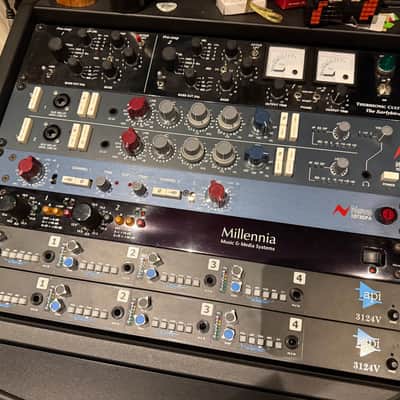 Thermionic Culture Earlybird 2.2 2-Channel Mic Preamp / Equalizer 2010s - Black image 3