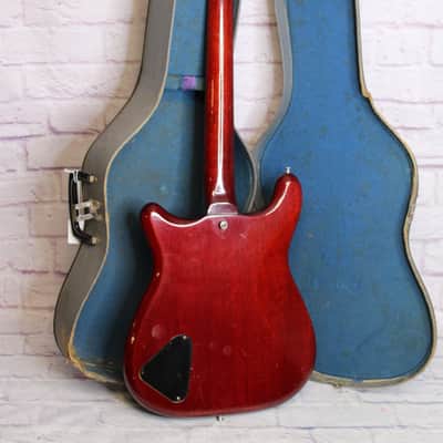 👀 1965 Gibson Epiphone Coronet - Cherry   w/ OHSC image 7