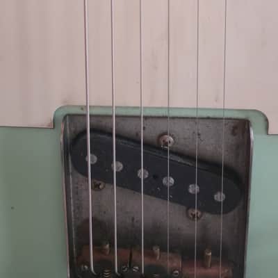 Bill Nash Surf Green 2015 T-63 Relic'd Telecaster and OHSC image 8