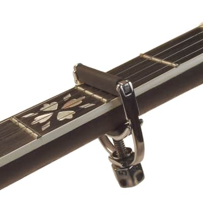 Shubb F5 FineTune Banjo Capo, Stainless Steel image 3