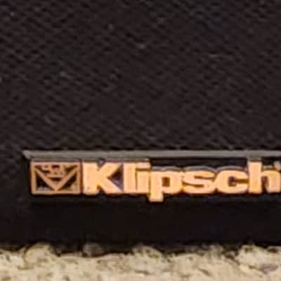 Klipsch Klipsch KV-2 Center Channel Speaker Black Satin 1993 - Black Satin wood image 7