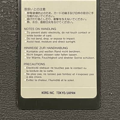 Korg CYMBAL 1 DDC-D01 Memory Card ROM image 3
