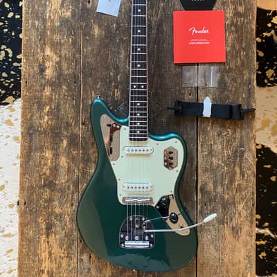 Fender Japan Limited Edition Jaguar FSR Sherwood Green USA Pickups, Alder Body Rosewood Board MIJ image 17