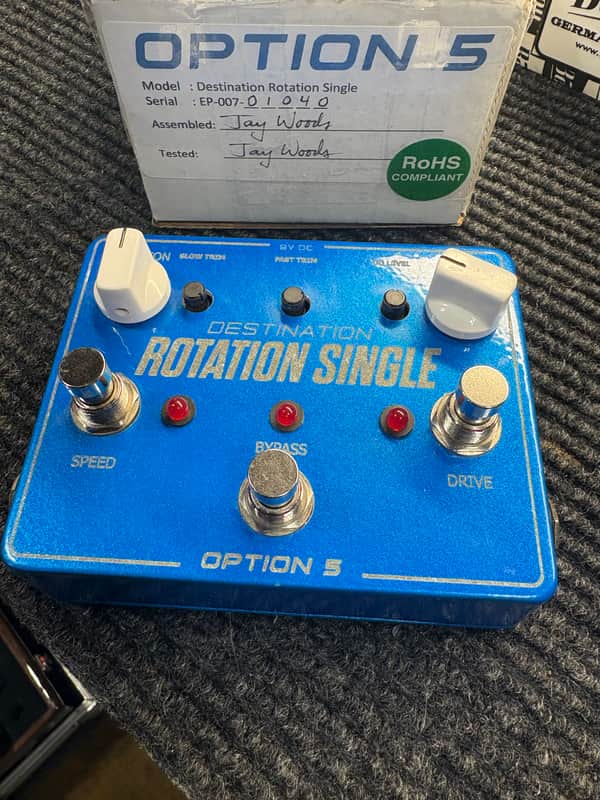 Option 5 Destination Rotation Single 2010s Blue image 1