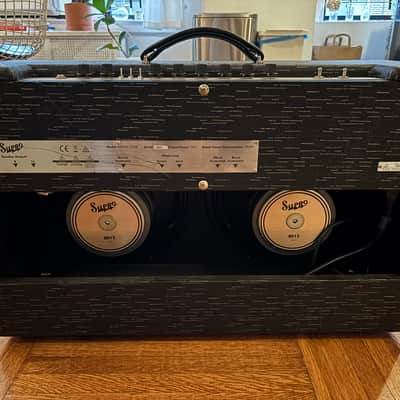 Supro 1933R Royale 50-Watt 2x12" Guitar Combo 2021 - Present - Black image 4