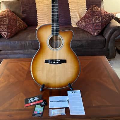 PRS SE A50E Angelus W/ Fishman GT1 Pickup.  Discontinued Vintage Tobacco Sunburst! image 3