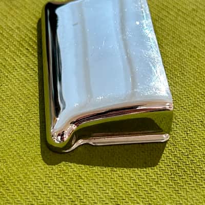 Fender Stratocaster Bridge Cover 1970s Chrome image 3