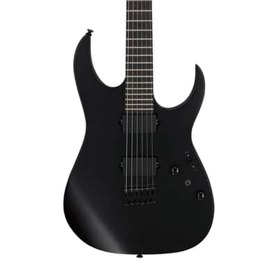 Ibanez RGRTB621-BKF RG Series Electric Guitar, Black Flat image 1