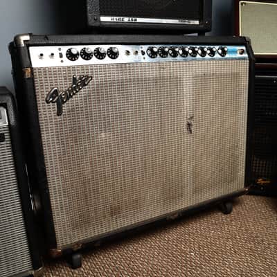Vintage 1970s Fender Vibrosonic Reverb Amp Silverface image 1