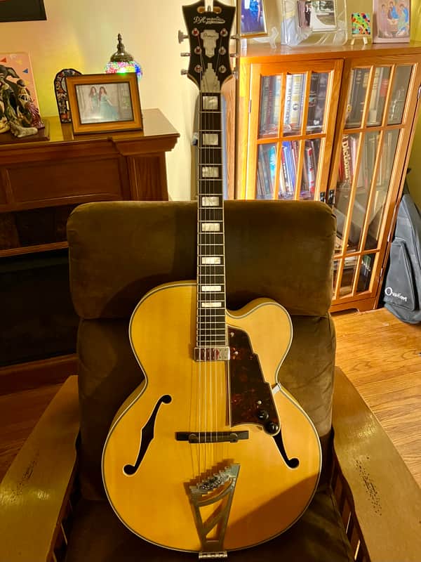 2021 D’Angelico Premier EXL-1 KA Johnny Smith p/u and hard case image 1