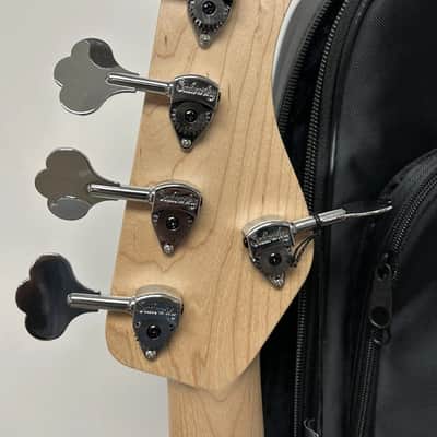 Sadowsky MetroLine 21-Fret Vintage P/J Bass 5 String Left Handed - Almond Sunburst Transparent Satin image 5